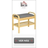Banco Zapatero con Asiento Zapatero de Entrada Recibidor Moderno con Cajón Estantes Abiertos y 1 Cojín para Pasillo 80x30x47cm - details 7