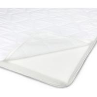 Tope para colchón de Espuma (160W x 200L x 6H cm de Altura, con Funda Lavable), Color Blanco - details 4