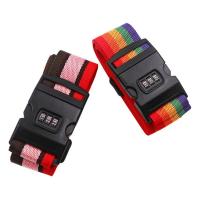 Cerradura de Contraseña Arcoiris para Maleta Cinta de Tijeron de 3 Dígitos - details 1