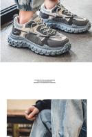 Zapatillas Deportivas y Casuales para Hombres en Otoño-Invierno Resistentes al Desgaste, Duraderas, Suela Gruesa, Seguridad Laboral, Versátiles para el Trabajo - details 8