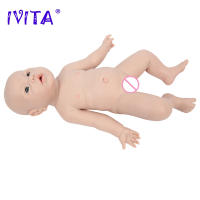 Muñeca de Bebé Renacida de Silicona IVITA Muñeca Realista de Niña Sin Pintar DIY - details 11