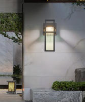 Lámpara LED de pared impermeable para exteriores, moderna y minimalista, para balcón, pasillo, patio, 110V, 220V - details 12