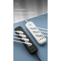 Tablero del hogar enchufe 3 4 5 posición socket 3usb PD enchufes de carga - details 9