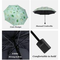 Paraguas plegable abierto manual, paraguas de mochila compacto impermeable y anti-UV, paraguas de viaje plegable portátil - details 6