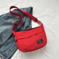 Bolso de hombro Oxford de gran capacidad, bolso para axila, bolso de lona para dumplings, bolso cruzado deportivo de estilo coreano para ir al trabajo, Unisex - details 1