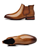 Nuevas botas Chelsea, botas de hombre de gran tamaño transpirables y versátiles de moda para hombres - details 21