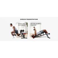 Peso FID multifuncional de forma más fina para un entrenamiento corporal completo todo en uno: extensión de espalda hiper, silla romana, asiento abdominal ajustable - details 3