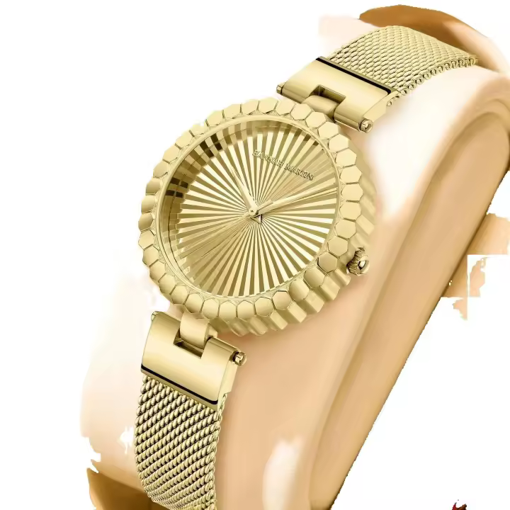 Reloj de Mujer de Moda 2025 Movimiento de Cuarzo Japonés Correa de Malla Inoxidable Estilo Formal - 1