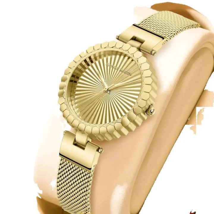 Reloj de Mujer de Moda 2025 Movimiento de Cuarzo Japonés Correa de Malla Inoxidable Estilo Formal - 1