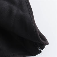 OUWU Tops de Diamantes de Imitación para Mujer Corte Cremallera en Blanco y Negro Sin Mangas - details 10