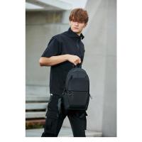 Mochilas pequeñas para hombre, bolso escolar deportivo para exteriores, Mini bolsos de hombro de viaje de tela Oxford a la moda para hombre, mochila negra 2023 - details 9