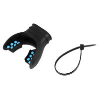 Regulador de Boquilla de Snorkel Boquilla de Buceo Accesorio Universal Reemplazo Respirador de Silicona de Buceo Azul - details 0