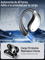 SANLEPUS Auriculares Inalámbricos Bluetooth 5.4 con HiFi y Graves Ultra Potentes - 60 Horas Autonomía, Auriculares Deportivos Abiertos, Diseño Ergonómico - Para Corredores y Amantes del Fitness - details 6