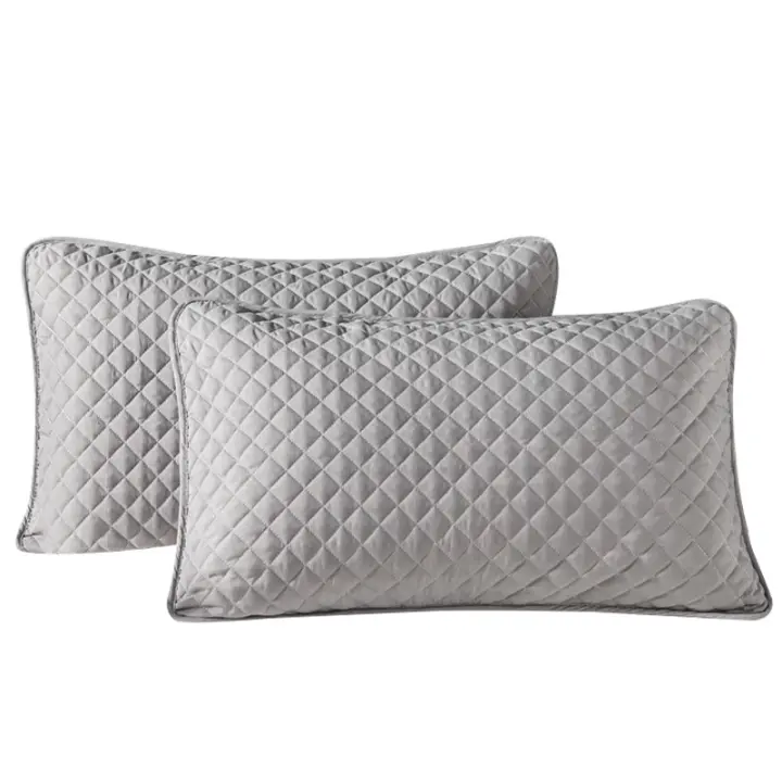 Funda de Almohada de Algodón 48x74cm Almohada de Aceite para Cabeza Antiácaros Funda Interior - 1