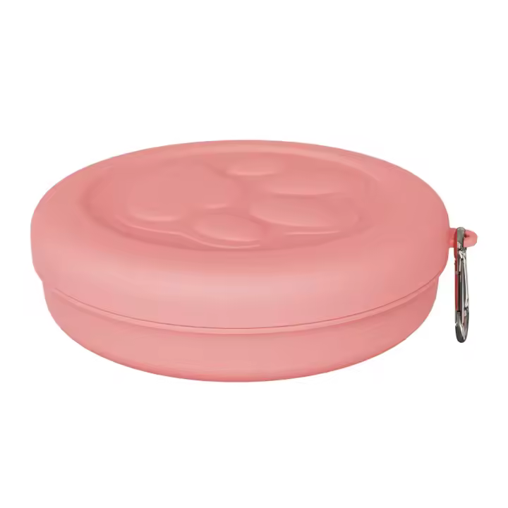 Contenedor de agua portátil para comida de perros y mascotas, cuenco para beber para perros de viaje al aire libre, cuenco duradero para alimentador de mascotas, suministro de alimentación para perros y gatos - 1