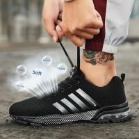 Zapatillas Deportivas Casuales para Hombres Talla Grande, Cómodas, Suela Gruesa, Moda con Cojín de Aire - details 1