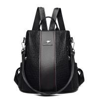 Mochila de cuero para señoras, mochila escolar de gran capacidad, bolsa de viaje, bolso de lujo de moda para señoras - details 0