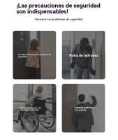 Mirilla inteligente remoto monitor Timbre inalámbrico exterior impermeable con camara - details 0