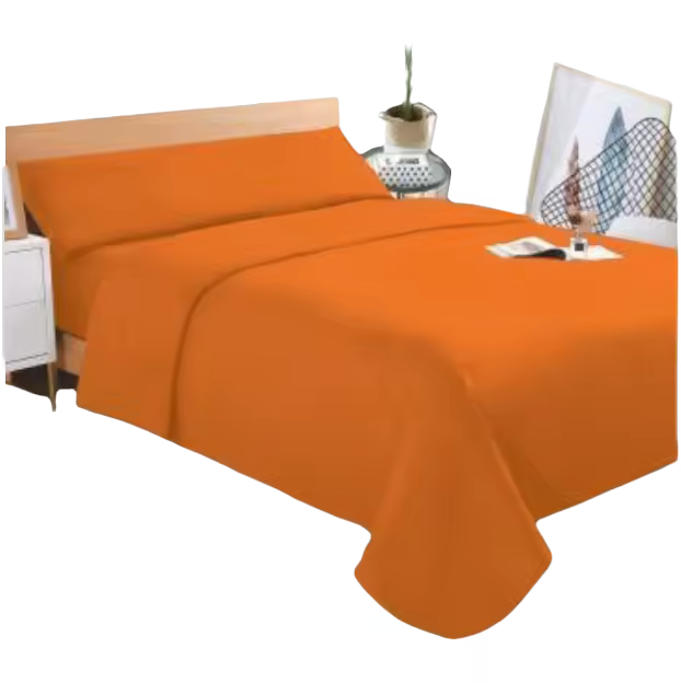 Juego de Hojas de Cama Suaves Bera 3 Piezas Coloridos para Cama de 135CM Incluye Funda de Almohada - 1