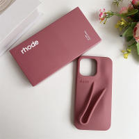 Funda de Silicona Suave para Teléfono Rhode DIY Labial Cubierta de Soporte para iPhone con Estilo de Otoño - details 5