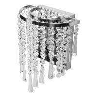 Lámpara de pared de cristal moderna, sala de estar candelabro cromado para, baño, decoración de iluminación interior del hogar - details 0