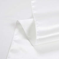 Mantel de Satén Blanco Largo Overlay Suave para Bodas, Fiestas, Restaurantes, Banquetes de Navidad - details 2