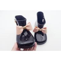 Versión Coreana De La Nueva Parte Inferior Suave Del Bebé Niños Arco Zapatos De Lluvia Niñas Jalea Baja Botas De Agua Linda Princesa Zapatos Botas Cortas - details 9