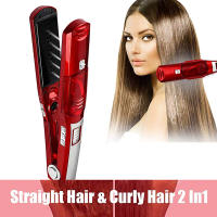 Plancha de pelo portátil, peine de cerámica profesional para salón, planchas planas, nuevo diseño, plancha de pelo a vapor, superventas - details 0