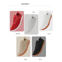 Zapatos de punta ancha, zapatos informales transpirables de malla Unisex para hombre, cómodos zapatos deportivos para caminar descalzos al aire libre - details 7