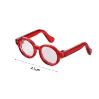 Mini gafas de plástico para muñeca, accesorio para muñeca en miniatura multicolor, adorno para muñeca - details 6
