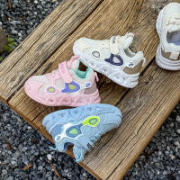 Nuevos zapatos ligeros para niños de malla transpirable, zapatos deportivos para niños intermitentes, niña, niño, papá, zapatos de moda. - details 14
