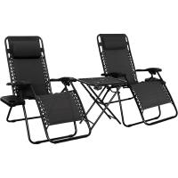 Silla Gravedad Cero, 90 x 66 x 110 cm, Negro - details 13