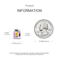 Colgante de luciérnaga que brilla en la oscuridad, cuentas de plata 925, compatible con pulseras originales, collar, regalos de Navidad, joyería para niña - details 1