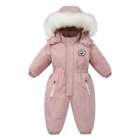 Ropa para recién nacidos, peleles de invierno para bebés, ropa para niñas pequeñas, mono cálido de algodón con capucha, monos para niños-30 ℃ - details 1
