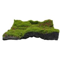 Alfombra de musgo Artificial, tablero decorativo de bola verde, césped de jardín artificial, césped de imitación de plástico - details 3