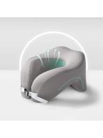 Almohada de Viaje en Forma de U de Espuma de Memoria Pura Soporte Cervical para Dormir en Avión y Oficina - details 2