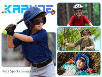 KAPVOE Gafas de Sol para Bicicleta para Niños Protección UV400 Talla Pequeña - details 0