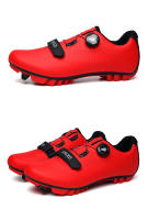 Zapatillas de ciclismo de alta calidad para hombre, zapatos de montaña con tacos para bicicleta de montaña, zapatillas planas de carreras para mujer, zapatos Spd para bicicleta de montaña - details 15