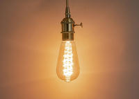 Bombilla LED Vintage Edison regulable ST64, Bombilla de filamento suave en espiral, ámbar cálido, 2300K, E27, 4W, 40W, 60W, tornillo de tungsteno - details 5
