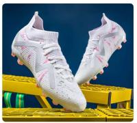 Los zapatos de fútbol avanzados para hombre, los deportes de verano están hechos de materiales transpirables, equipados con plantillas de TPU y una suela de clavo largo para - details 12