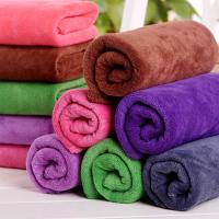 Toalla de microfibra de 2 piezas, pañuelo de pelo seco, absorbente, grueso, para barbería, salón de belleza, 35x75 - details 1