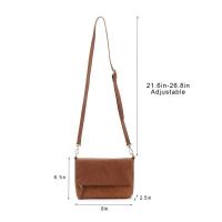 Hombro para mujer maravillosos bolsos cruzados de moda sólidos bolso minimalista de cuero PU para el trabajo CT30080 mochila de lujo de alta gama - details 4