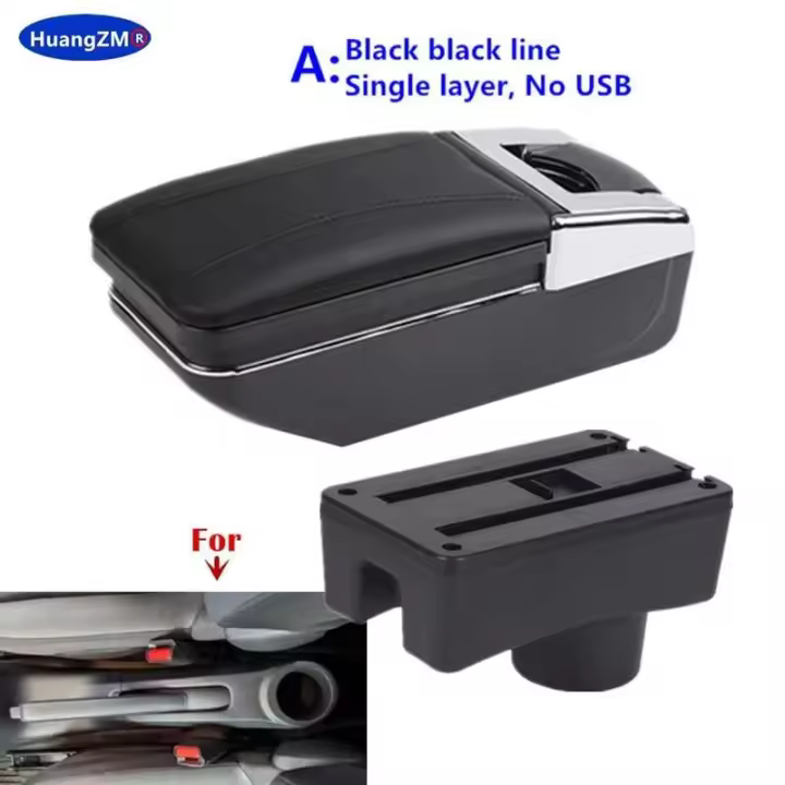 Reposabrazos X adecuado, adecuado para portavasos de posicionamiento de reposabrazos Toyota Aygo CA, accesorios de modificación interior de coche dedicados - 1
