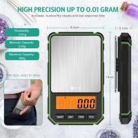 Báscula Digital electrónica multifunción de alta precisión, balanza de cocina para alimentos con pantalla LCD, 0,05g-300g - details 1