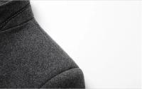 Trajes de Blazer de Cachemira para Hombres Ajuste Delgado, Cuello Alto, Traje de Negocios Casual - details 7