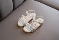 Sandalias de princesa con diamantes de imitación brillantes, zapatos de verano, nuevas, niñas - details 7