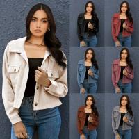 Camisa de abrigo de mujer dulce y fresca de pana de moda - details 2