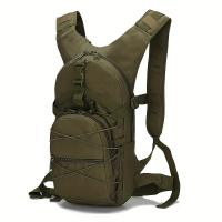 Mochila Táctica de Camuflaje para Ciclismo y Senderismo - Nylon Duradero, Multicolor, Cierre de Cremallera, Sin Botella de Agua ni Mochila, Sin Botella Hidratación, Correas Ajustables, Hombreras Acolchadas, Ideal para Deportes al Aire Libre, Mochila Mini - details 3