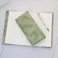 Funda protectora para cuaderno A5 A6, semanas de rayas verdes, funda protectora para diario, suministros de papelería de oficina, 1 ud. - details 5