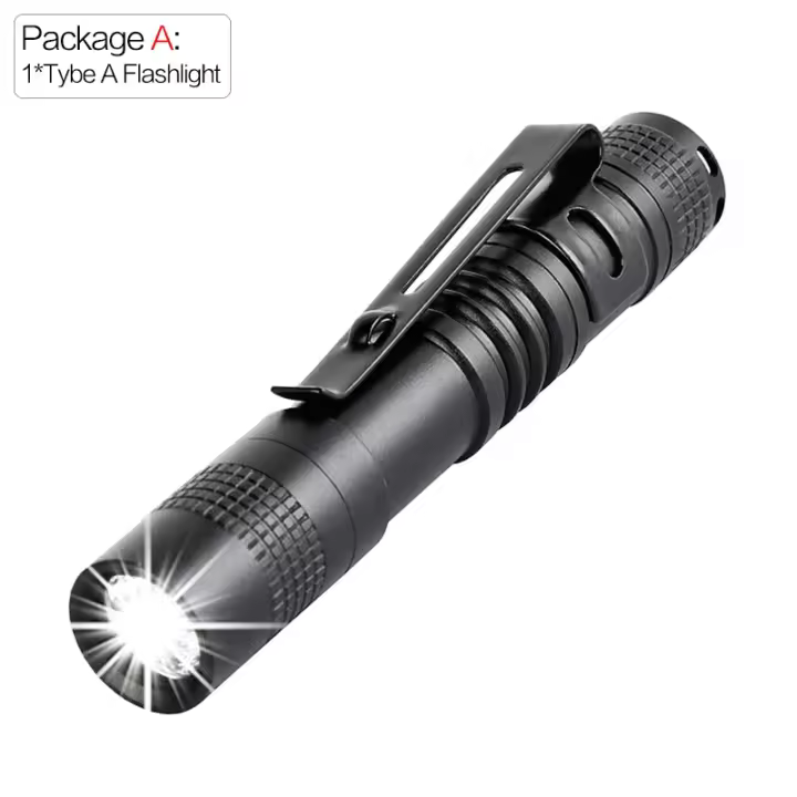 Linterna LED de Bolsillo Portátil Brillante para Acampar y Emergencias al Aire Libre - 1